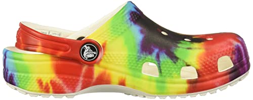 Crocs Unisex Kids Classic Tie-dye Graphic Clog