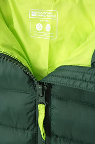 Mountain Warehouse Padded Kids Jacket - Water Resistant & Insulated Rain Coat for Boys & Girls