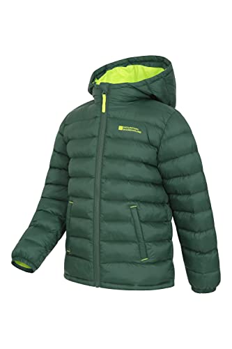 Mountain Warehouse Padded Kids Jacket - Water Resistant & Insulated Rain Coat for Boys & Girls