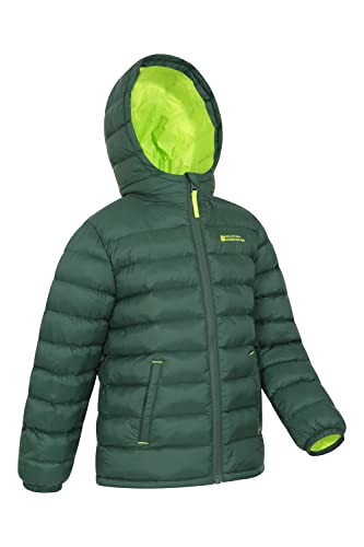 Mountain Warehouse Padded Kids Jacket - Water Resistant & Insulated Rain Coat for Boys & Girls