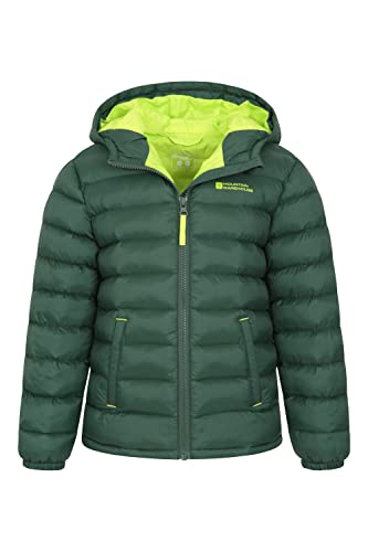 Mountain Warehouse Padded Kids Jacket - Water Resistant & Insulated Rain Coat for Boys & Girls