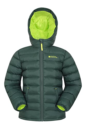 Mountain Warehouse Padded Kids Jacket - Water Resistant & Insulated Rain Coat for Boys & Girls