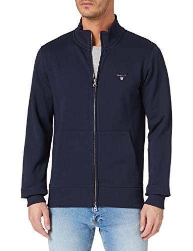 Athentic GANT Men Full Zip Cardigan Top Jumper