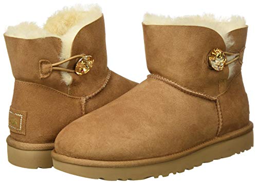 Authentic UGG Women's Mini Bailey Button Bling Classic Boot