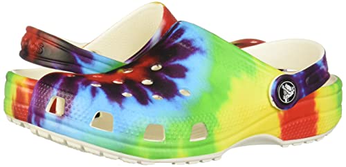 Crocs Unisex Kids Classic Tie-dye Graphic Clog