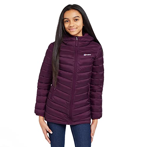 Berghaus Kids' Longline Kirkhale Baffle Jacket with Lightweight Insulation and Water Resistant Fabric, Kids' Winter Jacket, Hiking & Outdoor Recreation Clothing