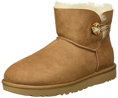 Authentic UGG Women's Mini Bailey Button Bling Classic Boot